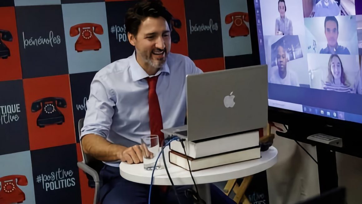 Canadian PM Justin Trudeau busted using fake Mac with Apple sticker | AppleInsider